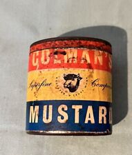 Vintage colmans mustard for sale  Shipping to Ireland