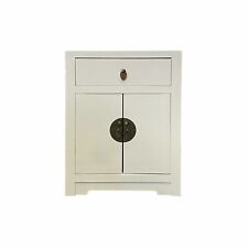 white night stand distressed for sale  San Mateo