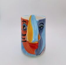 Picasso's Nose Mug Coffee Eyeglass Holder Pencil Cup Abstract Cubist Art for sale  Shipping to South Africa