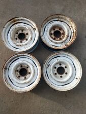 15x6 chevy steel wheels for sale  Moro