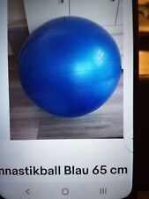 Gymnastikball 65cm blau gebraucht kaufen  Bad Nenndorf