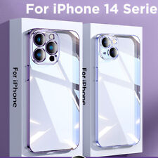 Original Plating Clear Case For iPhone 14 13 12 11 Pro Max Mini XS XR 7 8 Cover til salg  Sendes til Denmark