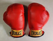 Guantes de boxeo Everlast - rojo/amarillo, anillo de lucha deportivo 7 oz pequeño, tamaño juvenil/niño segunda mano  Embacar hacia Argentina