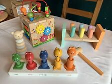 Wooden toy bundle for sale  LONDON