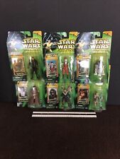 Lote de 6 figuras de acción de Star Wars colección Power of the Jedi 1 Hasbro segunda mano  Embacar hacia Argentina