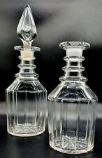 Pair antique crystal for sale  MALVERN