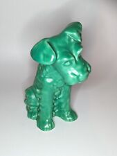 Green ceramic terrier for sale  LEEDS