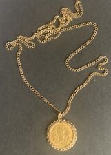 gold sovereign pendant for sale  MANNINGTREE