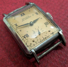 Relógio de pulso vintage década de 1930 DOXA 15 joias tanque suíço corrida, usado comprar usado  Enviando para Brazil