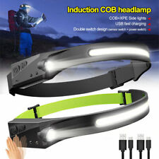 Head torch rechargeable for sale  DUNSTABLE