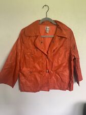 Chico orange jacket for sale  Shipping to Ireland