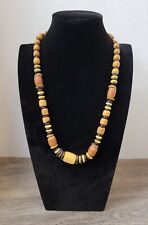 Brown beaded necklace for sale  Norwalk