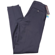 $395 PT Torino PT01 Pantalones de Vestir Elásticos Negros Hombres Talla EE. UU. 36 (Italia 52), usado segunda mano  Embacar hacia Argentina