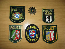 Polizeiabzeichen mützenstern konvolut gebraucht kaufen  Deutschland