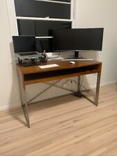 walnut barrel crate desk for sale  Altadena