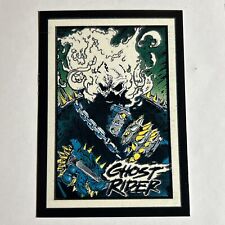 1992 Comic Images Ghost Rider II Glow In The Dark #G6 The Flames comprar usado  Enviando para Brazil
