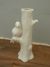 bud vase - ceramic - bird on branch design for sale  Shipping to South Africa