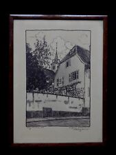 Gravure ancienne willy d'occasion  Strasbourg-