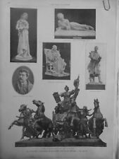 1900 sculpteur falguiere d'occasion  Saint-Etienne