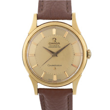 Relógio masculino 35 mm Omega Constellation Pie Pan ouro 18k 14381/2 cal 551 - 39,5 g, usado comprar usado  Enviando para Brazil