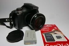 Câmera ponte digital Canon PowerShot SX40 HS 12.1MP 35x zoom in a box e 16GB SD comprar usado  Enviando para Brazil