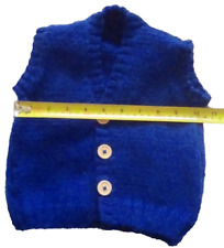 Hand knitted gilet for sale  BASINGSTOKE