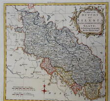 Niemcy Księstwo Śląskie Kłodzkie Polska Wrocław Głogów 1762 Kitchin mapa dekoracyjna na sprzedaż  Wysyłka do Poland