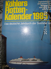 Köhlers flottenkalender 1985 gebraucht kaufen  Blaichach