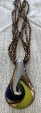 Glass pendant necklace for sale  Yakima