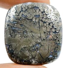 Cts 55.65 Natural Nipomo Marcasite Mohawkite Cabochon Cushion Cab Loose Gemstone for sale  Shipping to South Africa