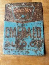 Lata de óleo vintage Sinclair esmeralda automática *assinatura* feita de lata de dois galões comprar usado  Enviando para Brazil
