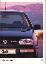 1995 Volkswagen Golf VR6 3ª Geração 32p Folheto Alemão em Inglês e Folha de Especificações Aus comprar usado  Enviando para Brazil