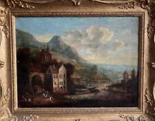 ANTIQUE OIL PAINTING 17th Century Old Master Landscape JACOB DE HEUSCH Interest for sale  Shipping to South Africa