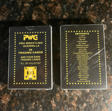 2017 PWG BOLA Battle of Los Angeles conjunto de cartas colecionáveis de luta livre com Walter, Riddle, usado comprar usado  Enviando para Brazil