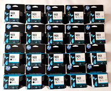 Used, 20 x HP 901 Original Ink Cartridge - 5 Black, 15 Colour - Unused for sale  Shipping to South Africa