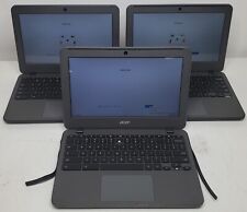 Lote de (3) Acer ChromeBook C731 N16Q13 Intel Celeron N3060@1,60 GHz 4 GB RAM 16 GB segunda mano  Embacar hacia Argentina