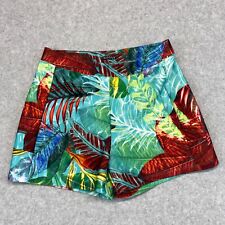 Shorts feminino Mormaii original tamanho 0/25 vermelho azul floral stretch surf feito no Brasil, usado comprar usado  Enviando para Brazil