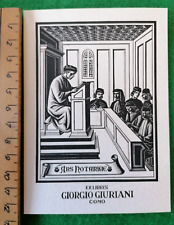 ITALO ZETTI. Ex libris Giorgio Giuriani. Xilografia comprar usado  Enviando para Brazil