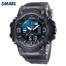 SMAEL relógios esportivos masculinos relógio de pulso digital militar luz LED relógio de mostrador grande comprar usado  Enviando para Brazil