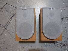 Sony Bookshelf Stereo Speakers Wood Grain Model SS-CNE3 Vintage for sale  Shipping to South Africa