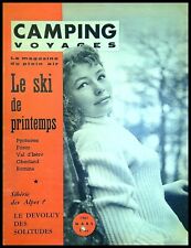Revista antigua - campamento de viaje, marzo de 1961 segunda mano  Embacar hacia Argentina