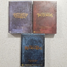 Usado, Conjunto de DVD Senhor dos Anéis Edição Especial Estendida - Trilogia Completa, Região 4 comprar usado  Enviando para Brazil