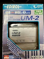 Usado, Interfaz MIDI USB EDIROL UM-2C - Cable USB a MIDI 2 ENTRADAS/2 SALIDAS segunda mano  Embacar hacia Argentina