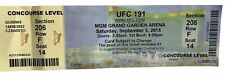 Ufc 191 ticket for sale  Henderson