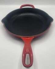 Usado, Sartén de hierro fundido Le Creuset 9 pulgadas 23 cm - roja - usada #23 segunda mano  Embacar hacia Argentina