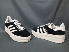 Tênis Adidas Feminino Gazelle Bold Plataforma Preto Branco Tamanho 8 NOVO SEM CAIXA! comprar usado  Enviando para Brazil