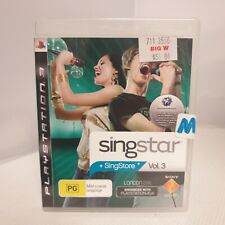 Singstar Vol. 3 Sony Playstation 3 PS3 jogo completo inclui manual comprar usado  Enviando para Brazil