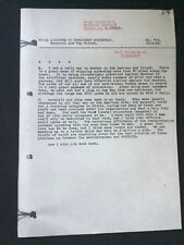 TELEGRAMA DE CHURCHILL AL PRESIDENTE ROOSEVELT EN 1944 EN UN DESTRUCTOR DE NORMANDÍA , usado segunda mano  Embacar hacia Argentina