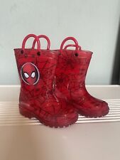 Spiderman wellies boots for sale  LONDON
