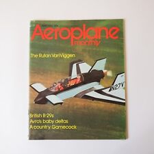 Aeroplane monthly magazine for sale  BRISTOL